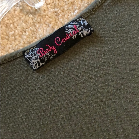 🌸3 for $15!🌸 Dark green short sleeve dress - Picture 4 of 5